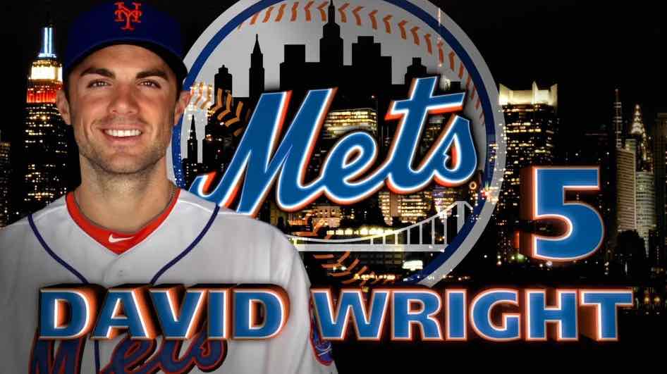 David Wright Mets headshot animation